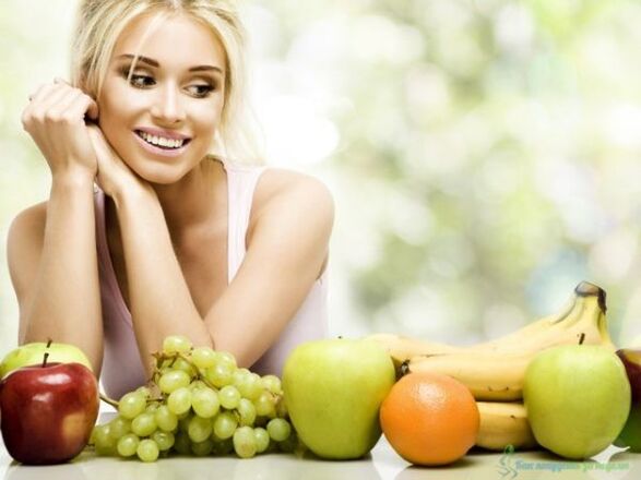 Aliments sains aux fruits pour perdre du poids